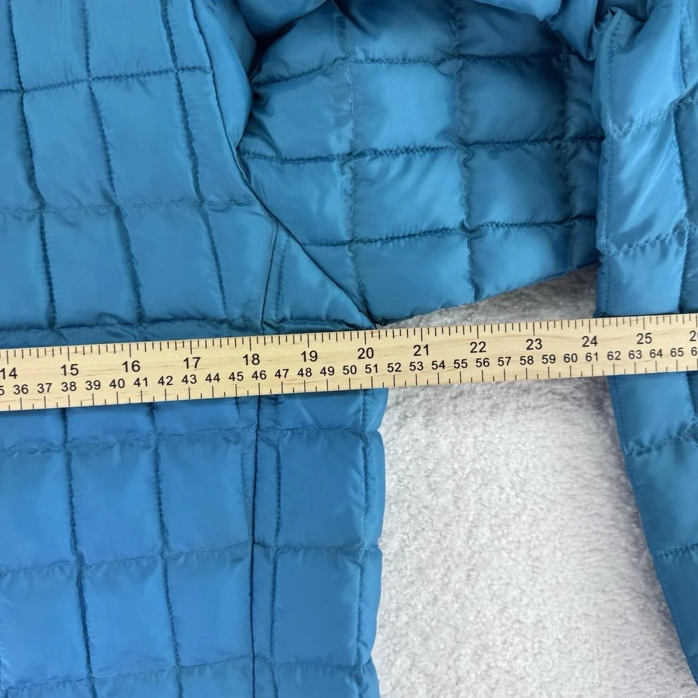 The North Face Thermoball Insulated Puffer Jacket Mens Small Digital Steel Blue